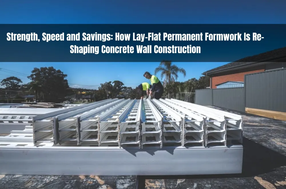 Strength, Speed and Savings: How Lay-Flat Permanent Formwork Is Re-Shaping Concrete Wall Construction