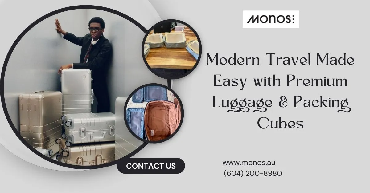 Modern Travel Made Easy with Premium Luggage & Packing Cubes