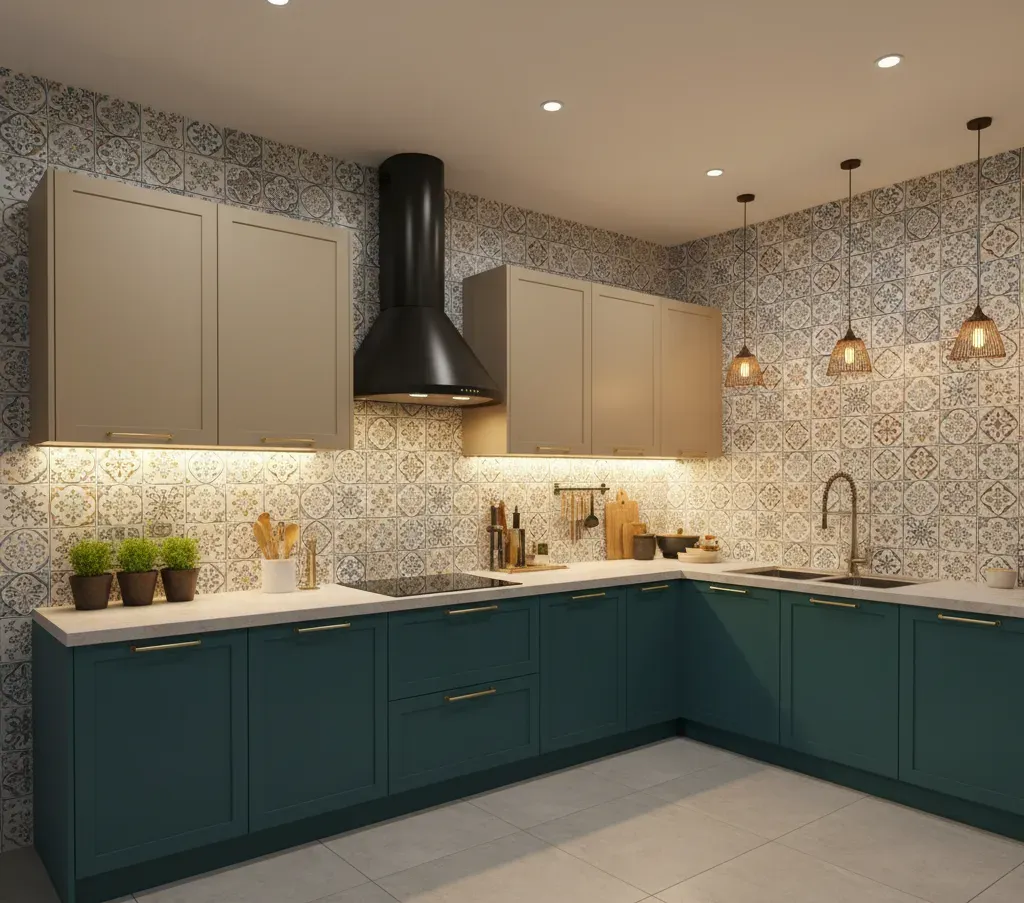 Kitchen Backsplash Ideas: Tiles, Glass & More for Indian Kitchens