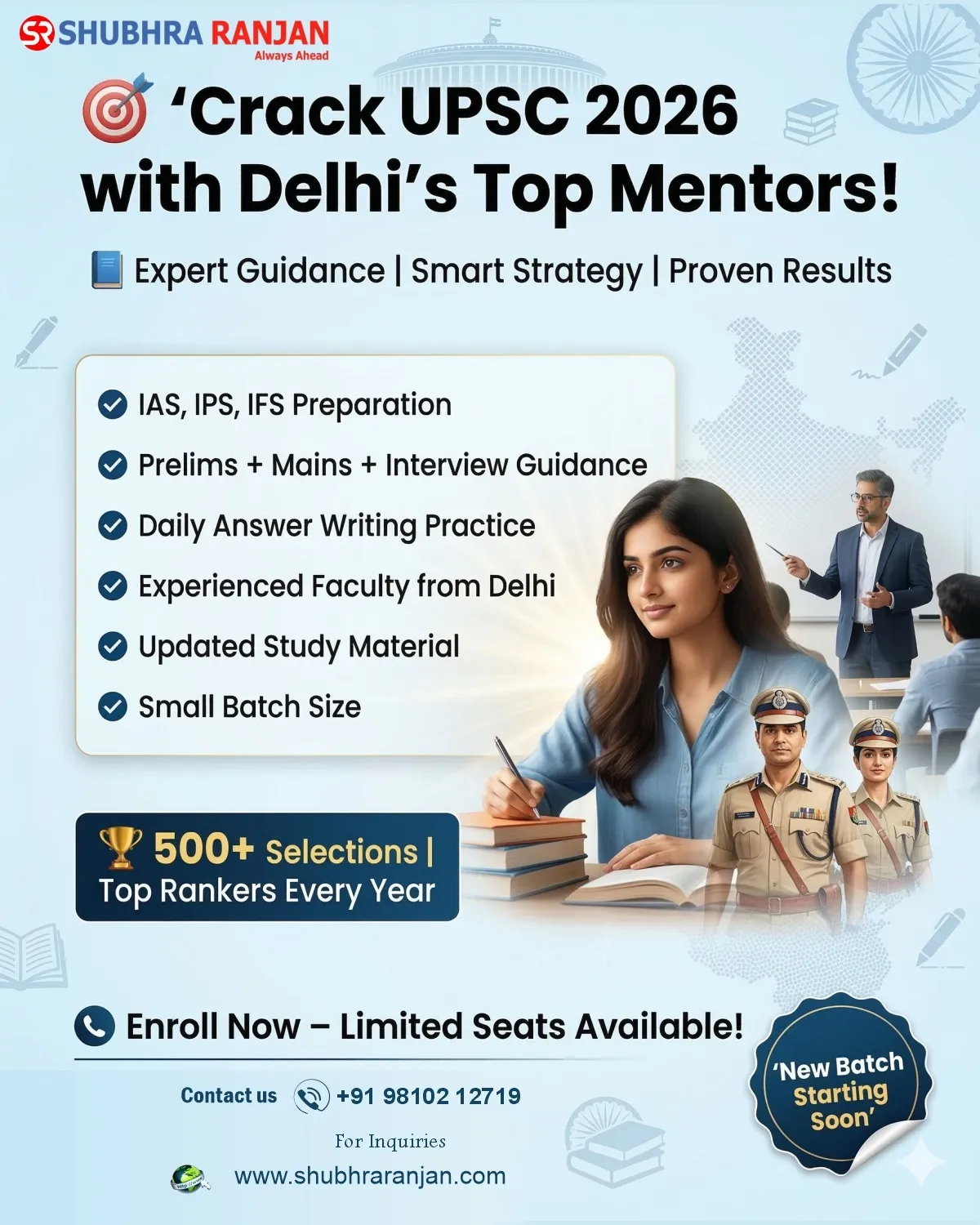Best Civil Services Coaching in Delhi for UPSC Preparation and IAS Exam Success