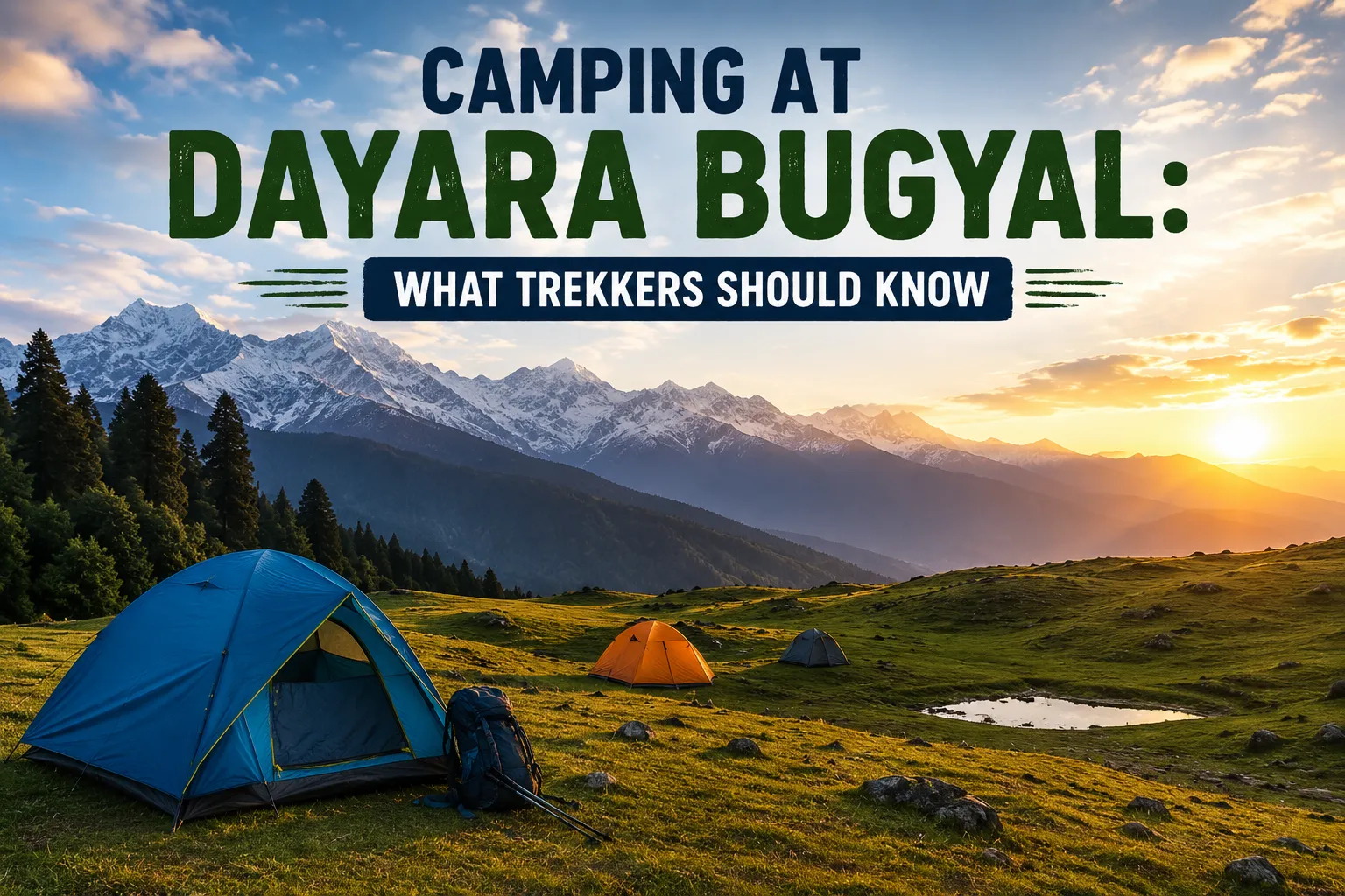 Camping at Dayara Bugyal: What Trekkers Should Know
