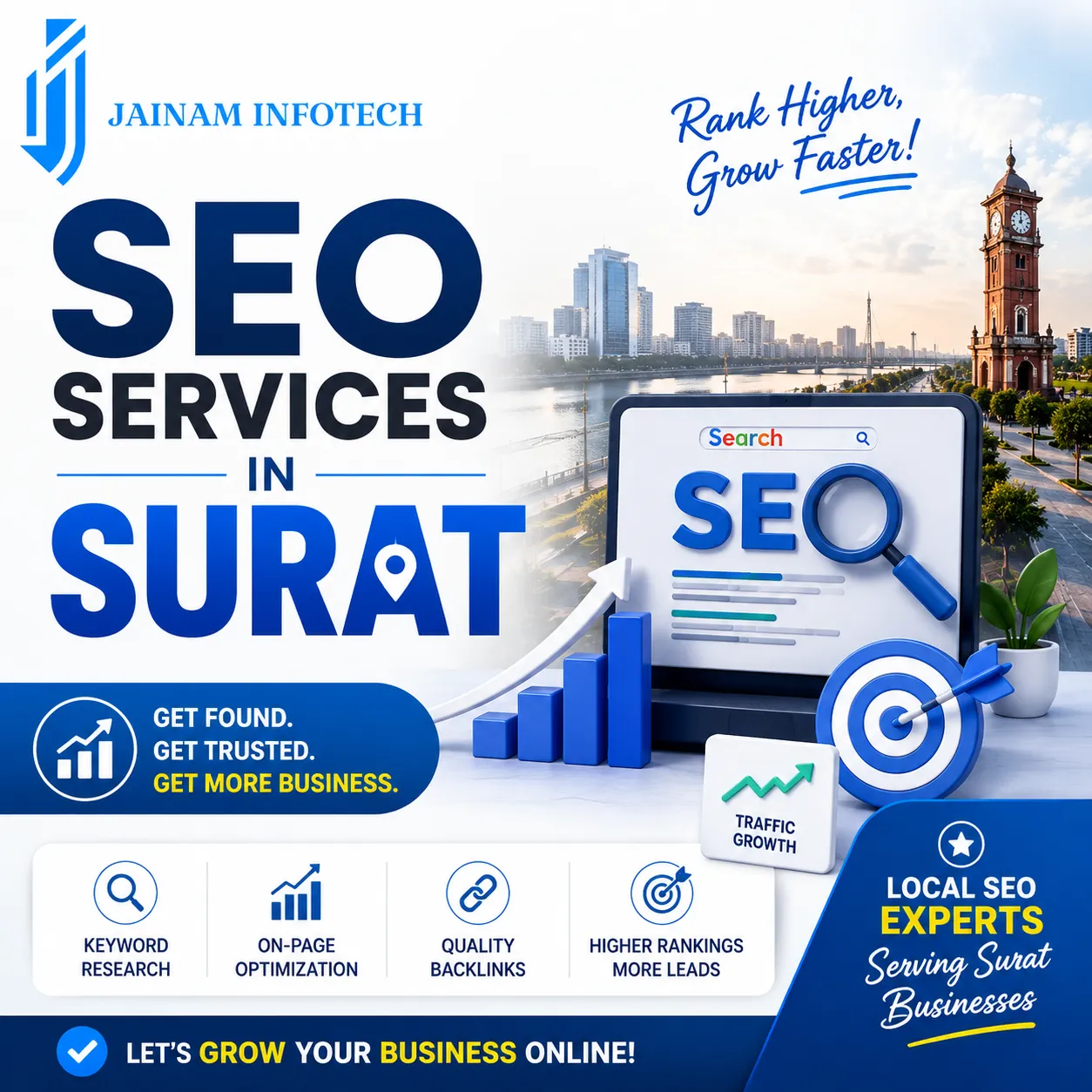 Best SEO Services in Surat to Grow Your Business Online