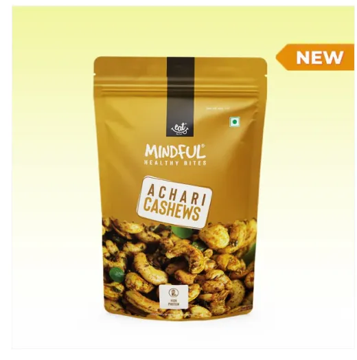 Eat Anytime Flavoured Cashews – Premium Crunchy Cashews Packed with Taste and Nutrition