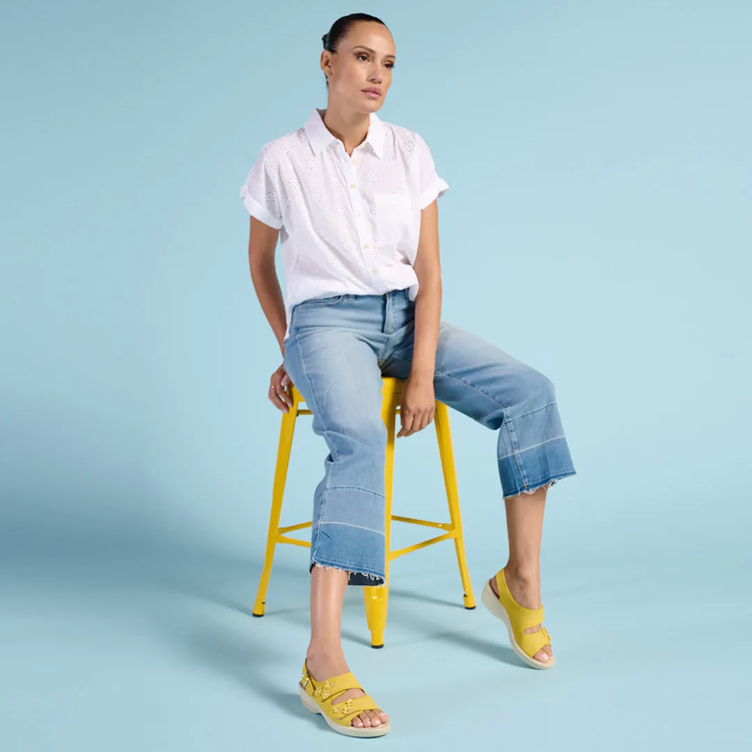 Floral Comfort Steps: Stylish and Best Comfortable Ladies Shoes for Every Day