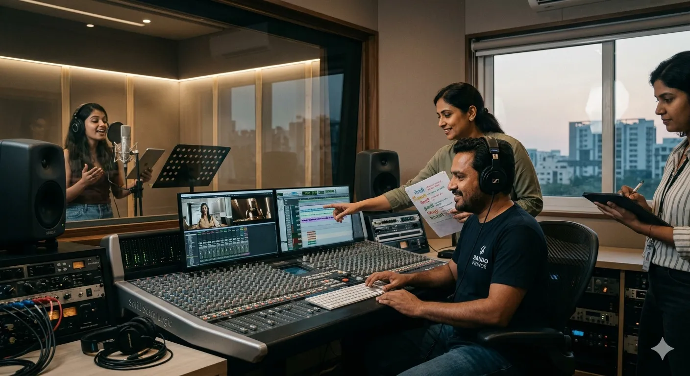 Top 8 Multilingual Dubbing Studios in India in 2026