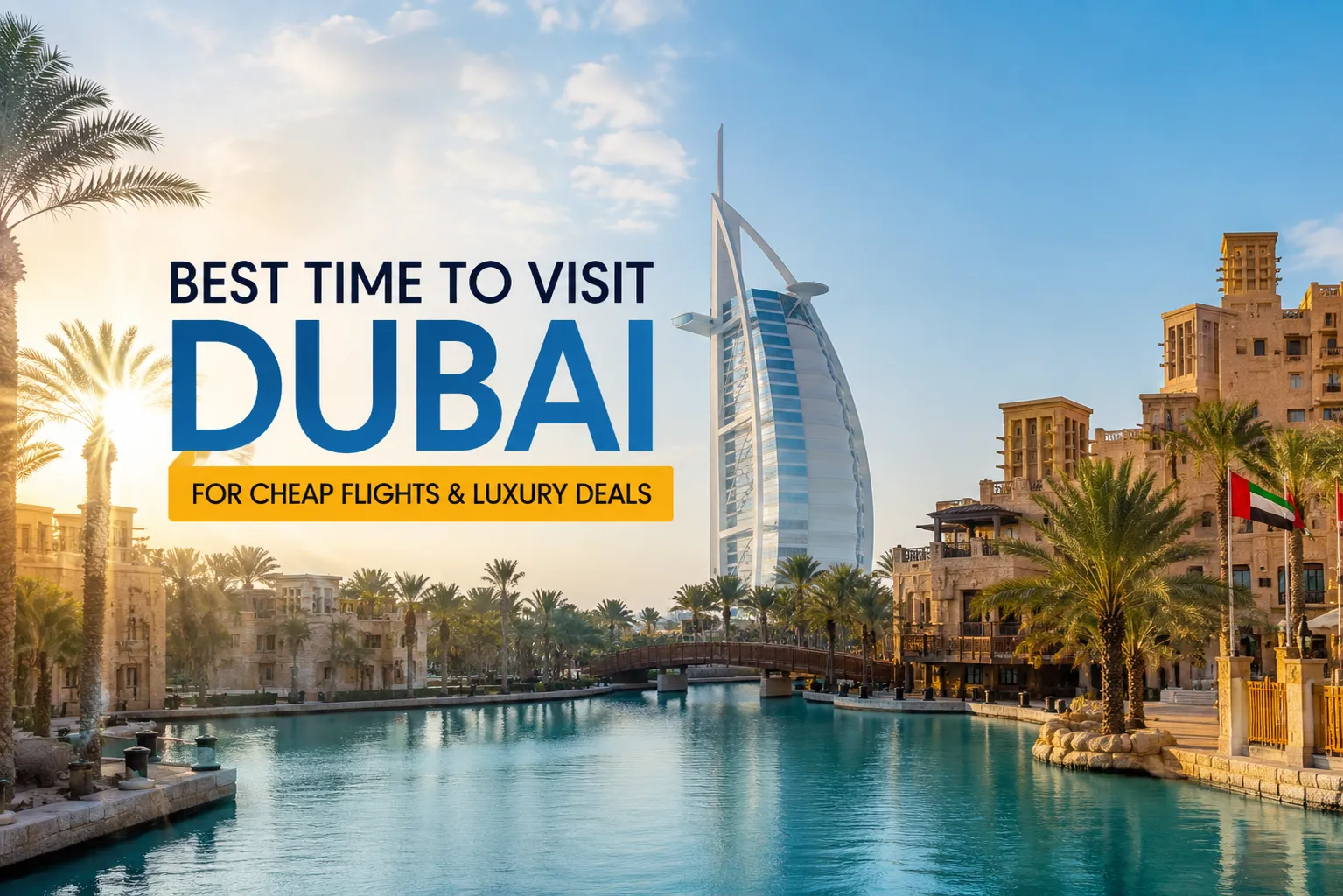 Best Time to Visit Dubai for Cheap Flights and Luxury Deals
