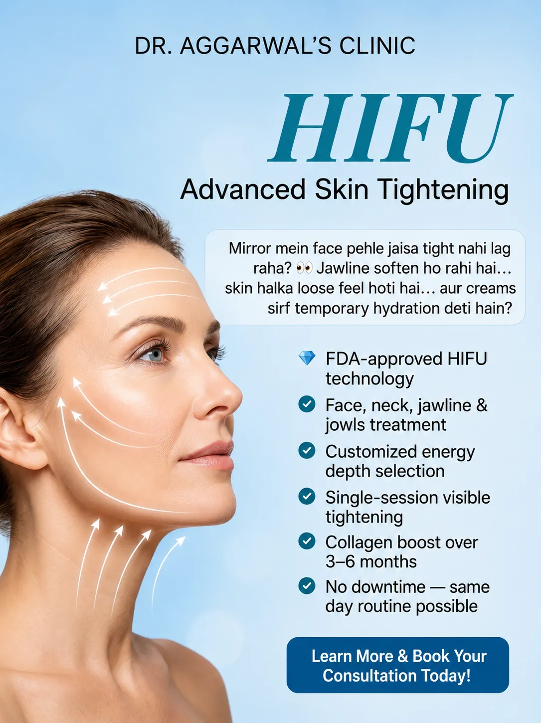 HIFU Treatment Guide — Non-Surgical Skin Tightening & Face Lifting Explained