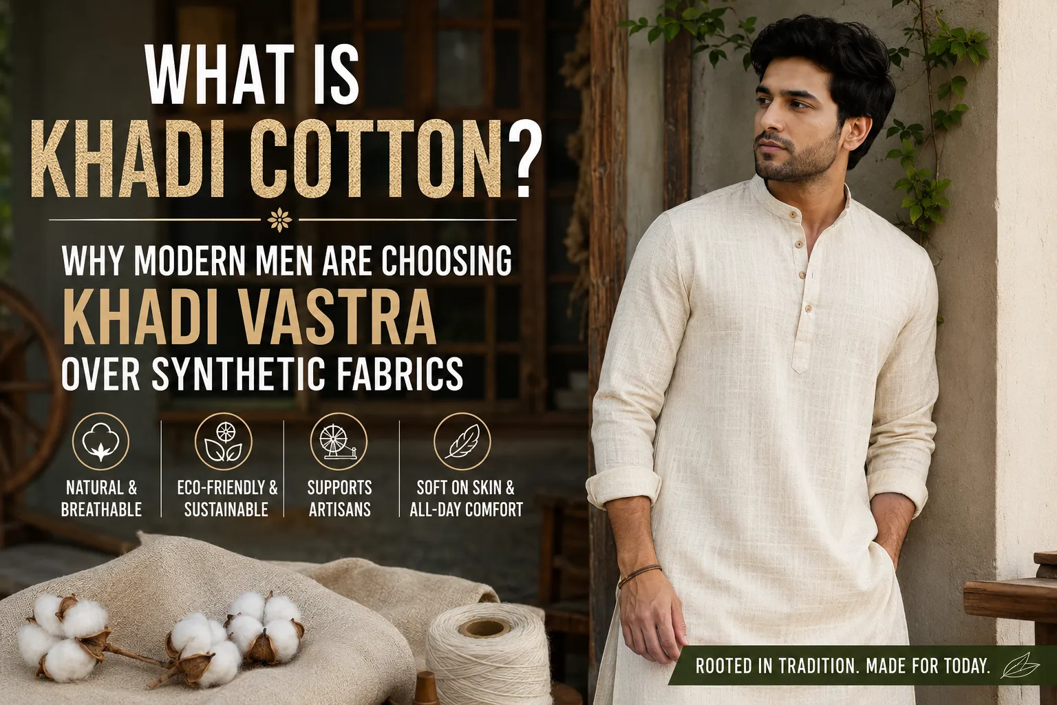 Why Modern Men Are Slowly Returning to Khadi Cotton