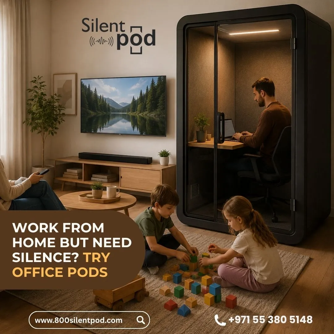 Work From Home but Need Silence? Try Office Pods