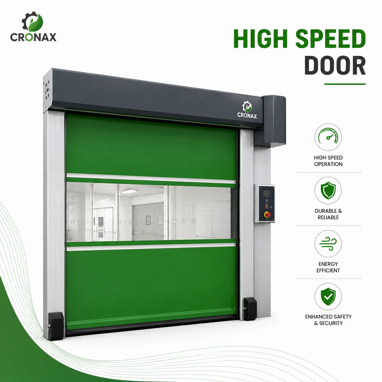 High Speed Door Manufacturer in Delhi for Pharma Warehouse