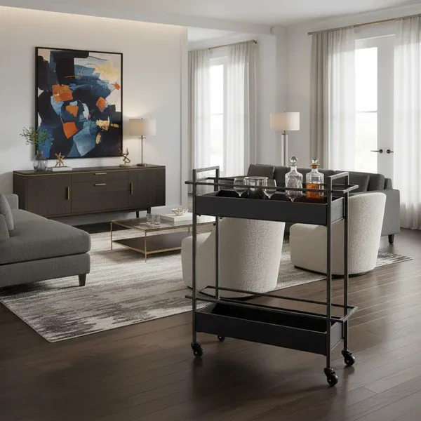 Elevate Your Entertaining with a Stylish Bar Cart