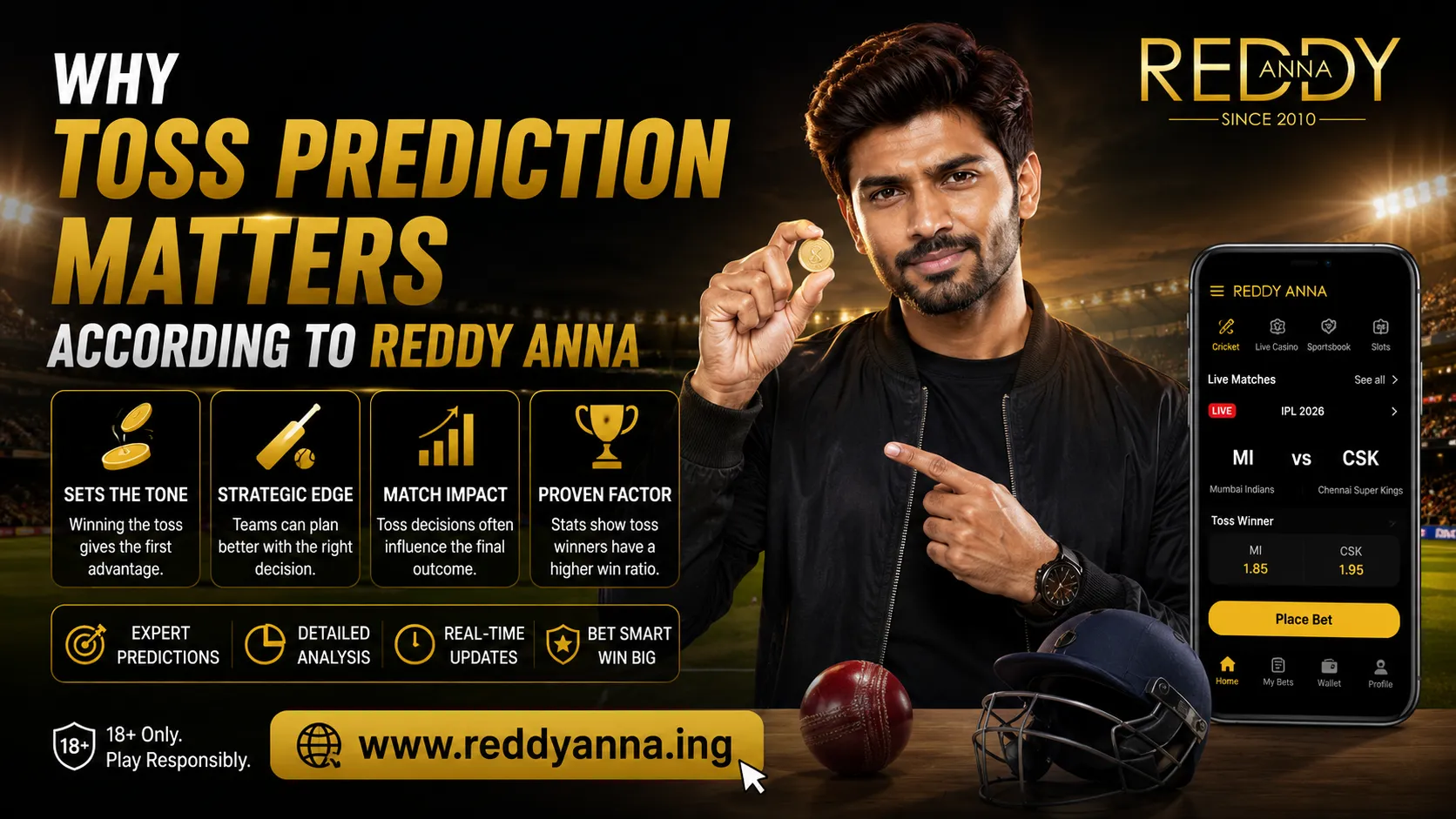 Why Toss Prediction Matters According to Reddy Anna