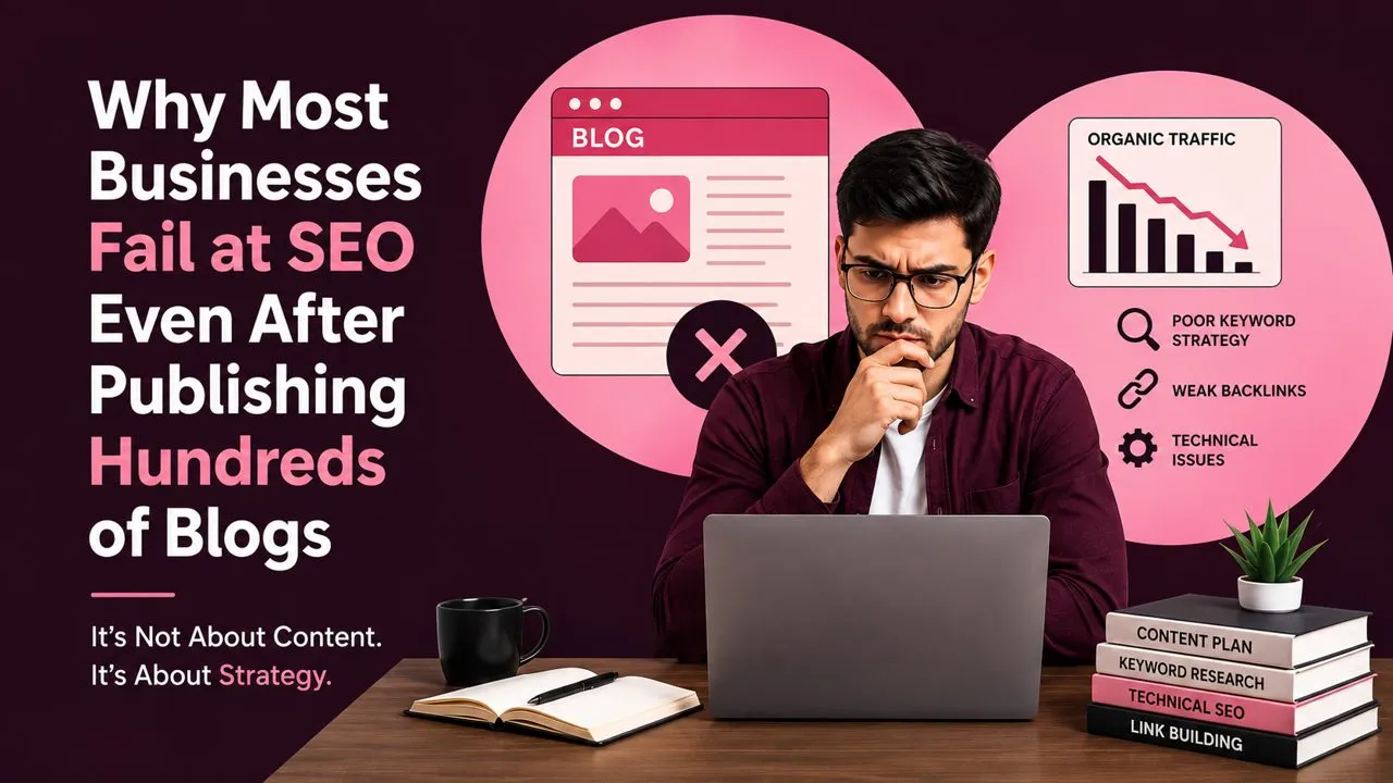 Why Most Businesses Fail at SEO Even After Publishing Hundreds of Blogs in 2026