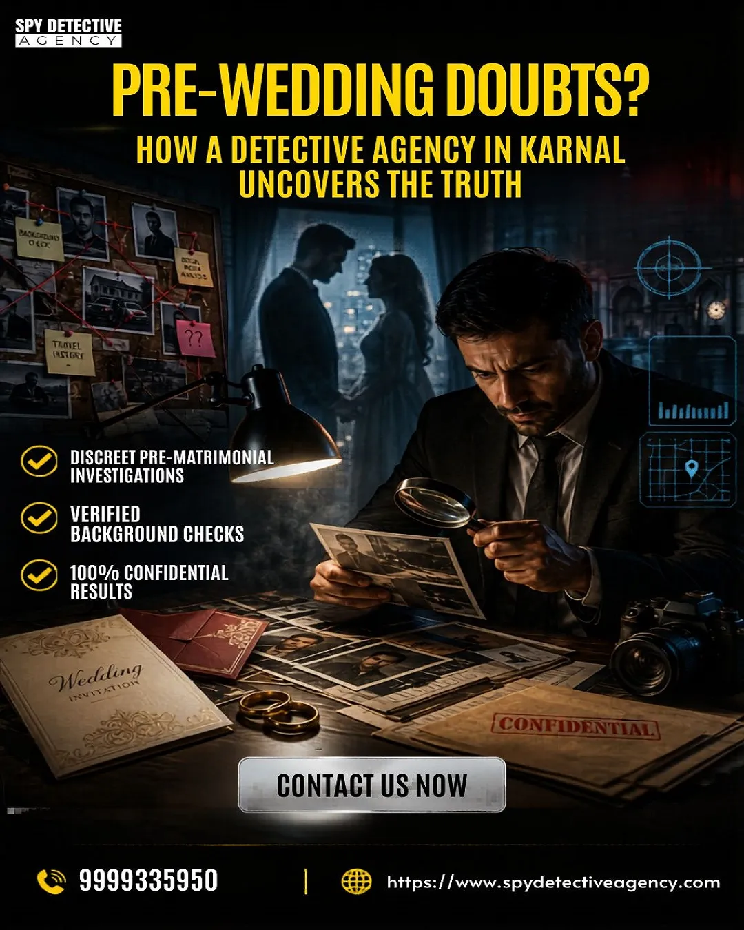 Pre-Wedding Doubts? How a Detective Agency in Karnal Uncovers the Truth