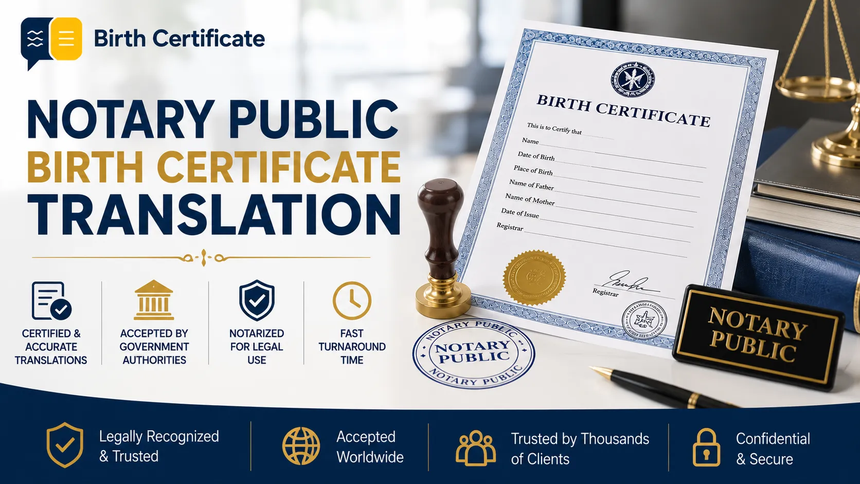 What Is a Notary Public Birth Certificate Translation and When Do You Actually Need It?