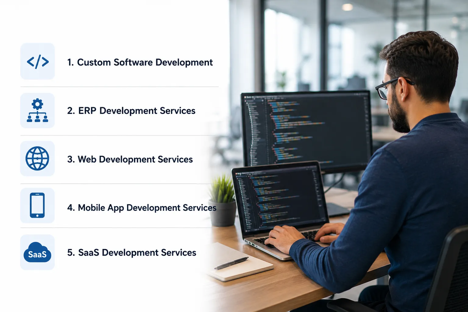 Types of Software Development Services: Complete Guide