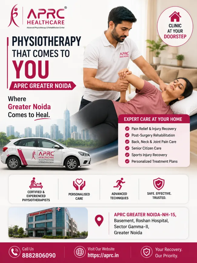 Doorstep Physiotherapy Services in Ghaziabad for Complete Recovery