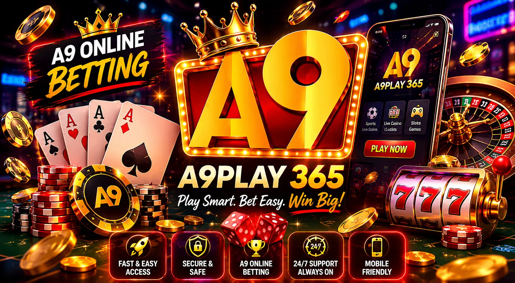 A9play 365 – A Modern Online Entertainment Platform in Malaysia
