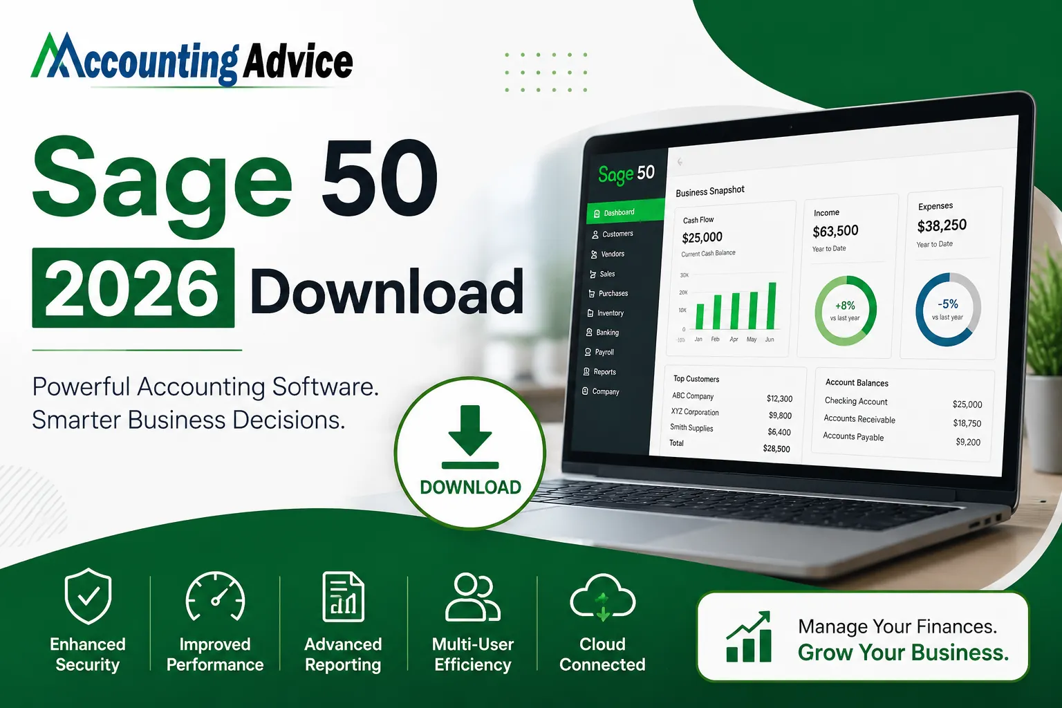 Sage 50 2026 Download: Complete Guide to Install, Upgrade, and Get Started
