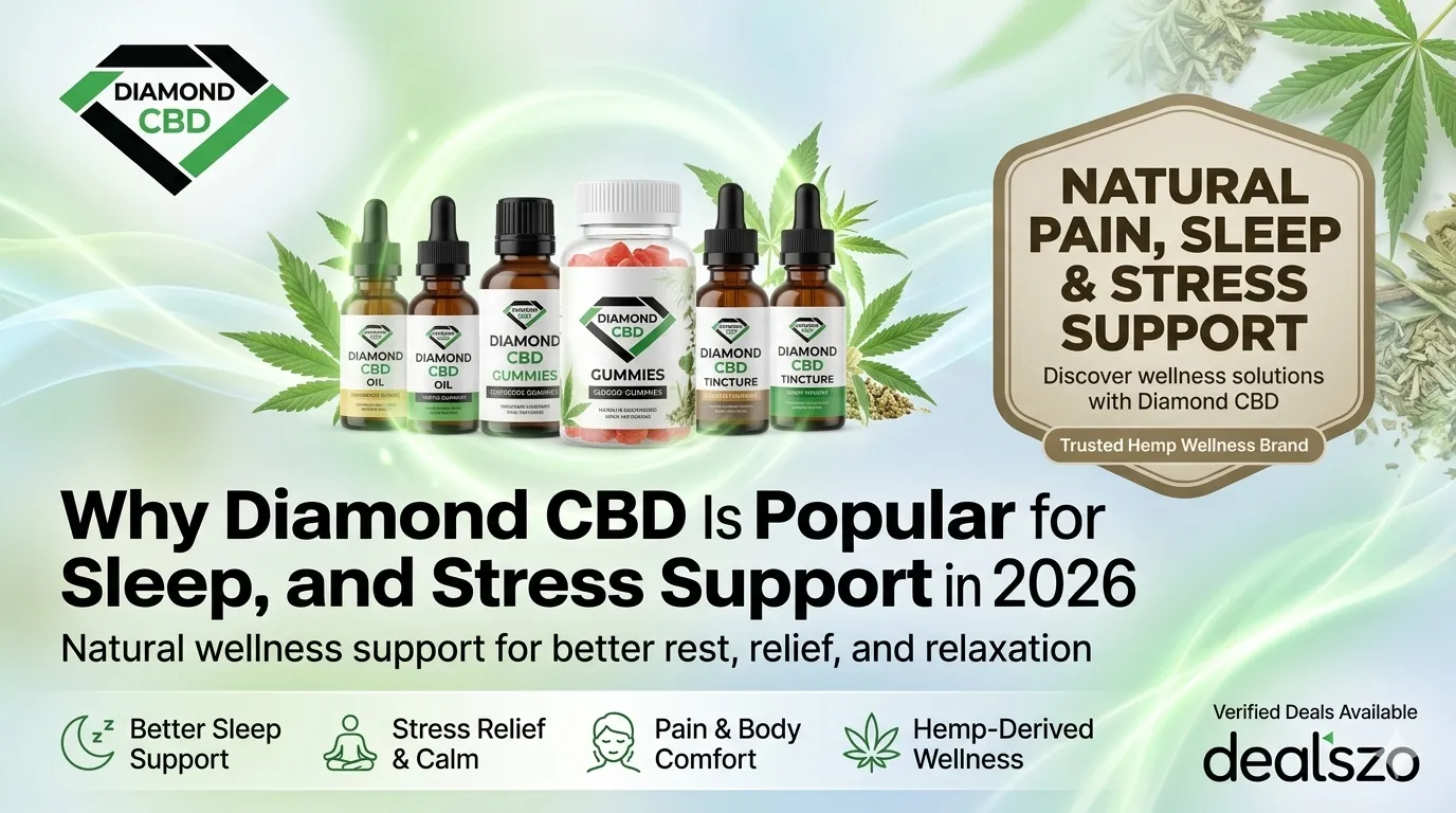 Why Diamond CBD Is Popular for Pain, Sleep, and Stress Support in 2026