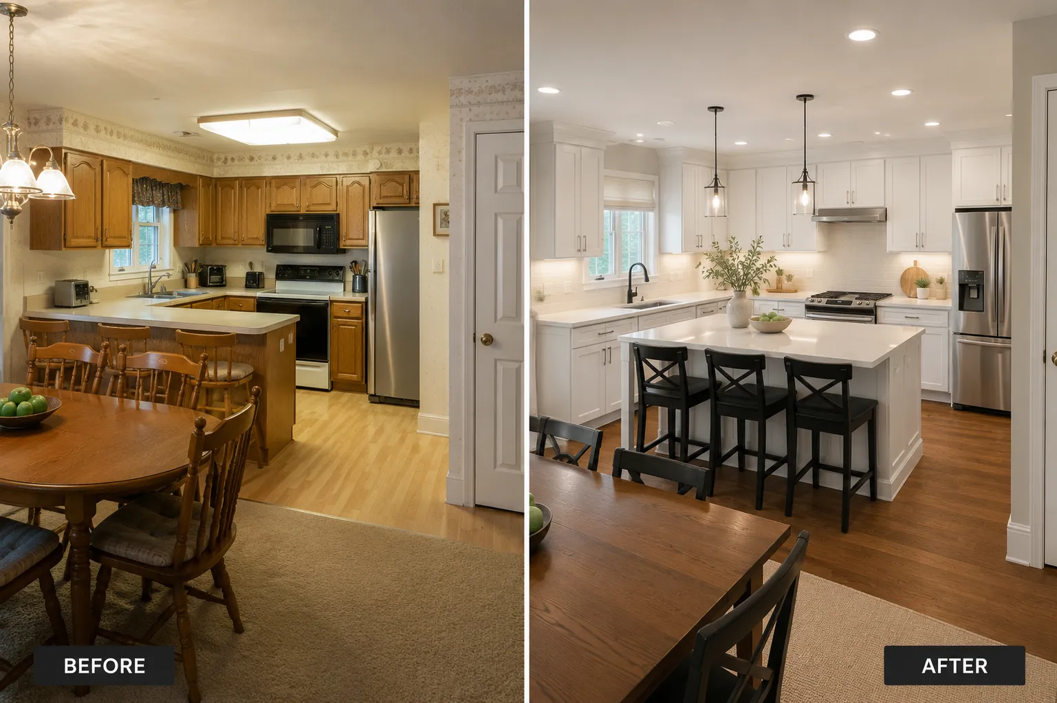 before and after