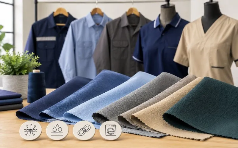 How to Select the Right Fabric for Work Uniforms