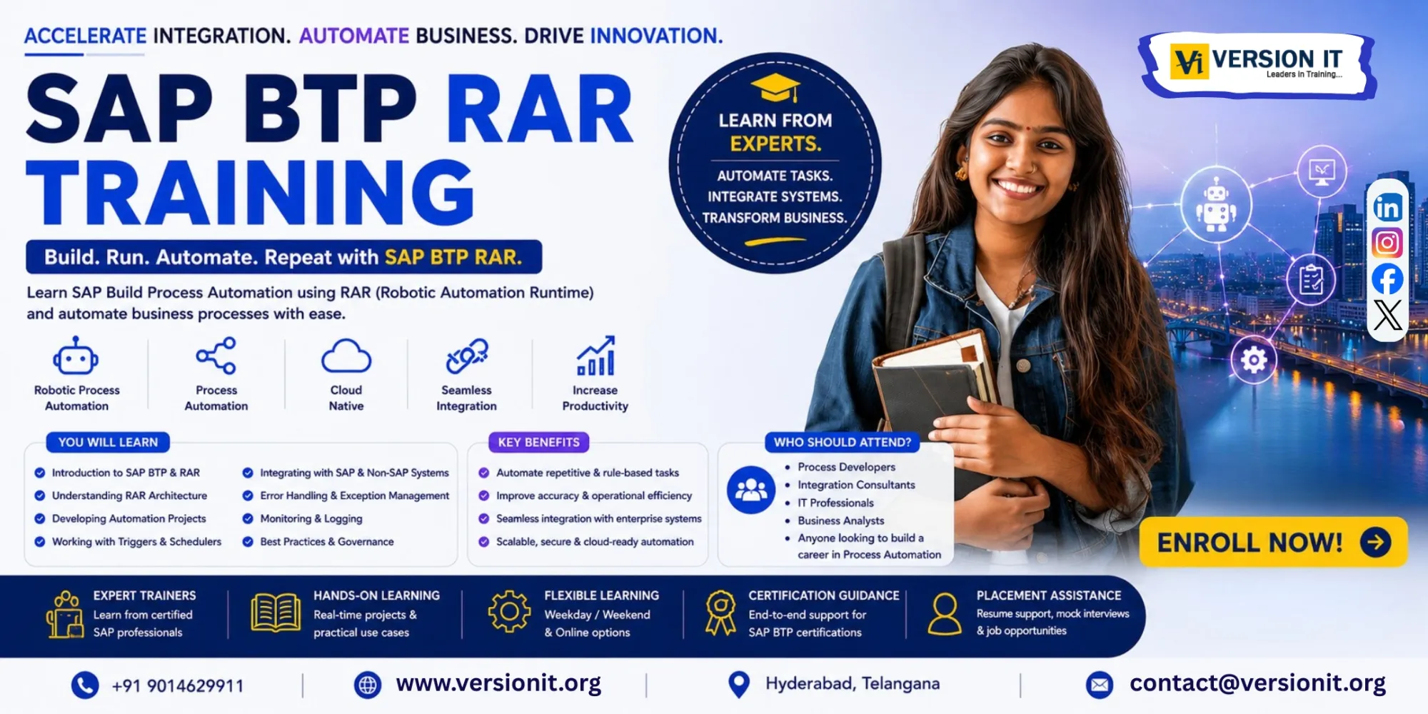 SAP BTP RAR Training in Hyderabad at Version IT