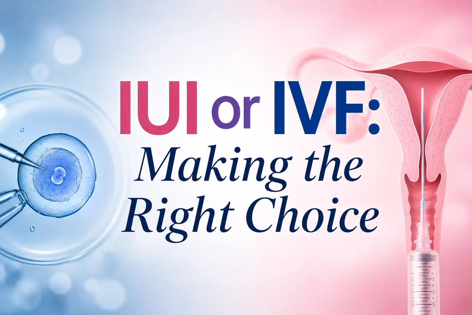 IUI or IVF: Making the Right Choice