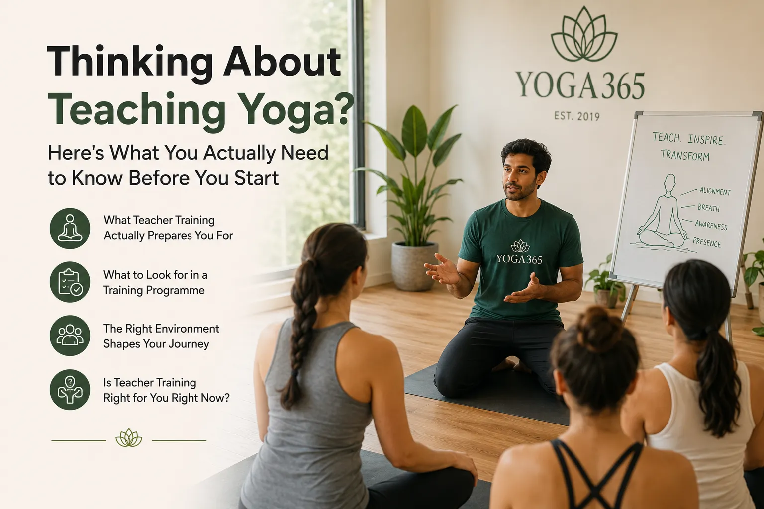 Thinking About Teaching Yoga? Here's What You Actually Need to Know Before You Start