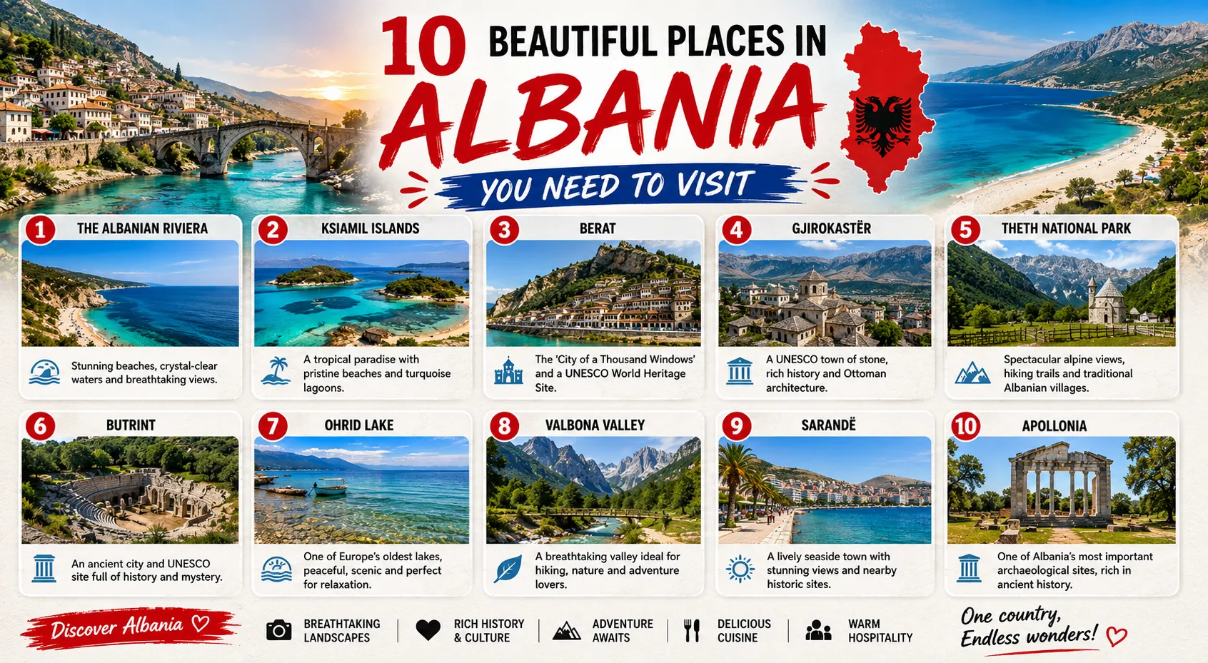 10 Beautiful Places in Albania You Need to Visit (2026 Travel Guide)