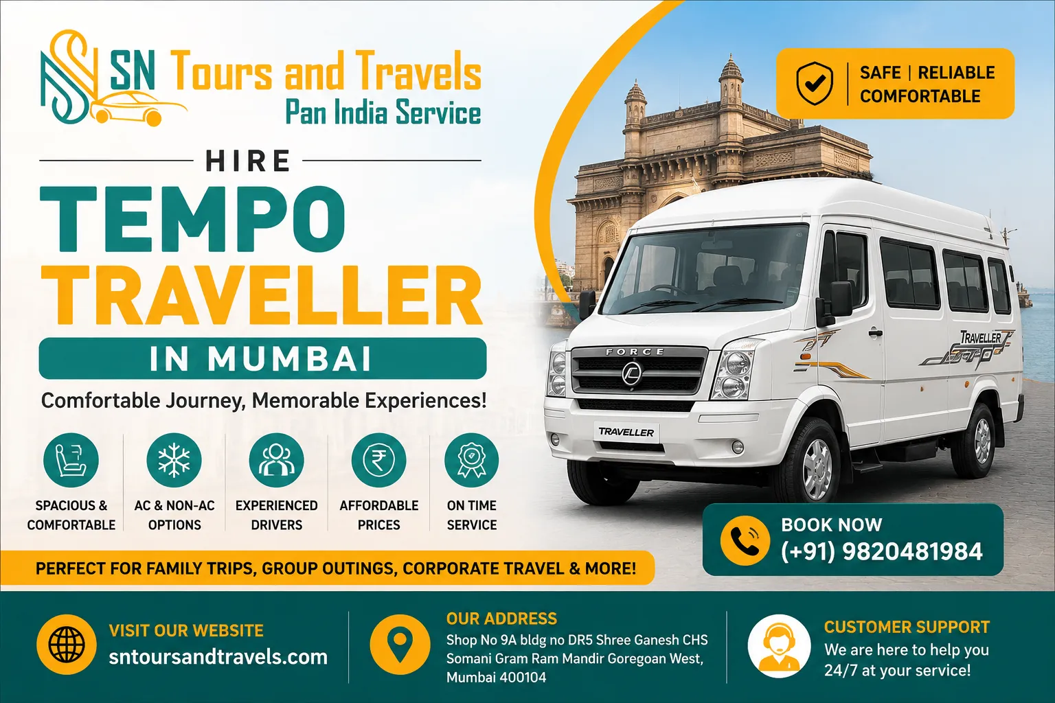 Hire Tempo Traveller in Mumbai: A Smart Choice for Comfortable Group Travel