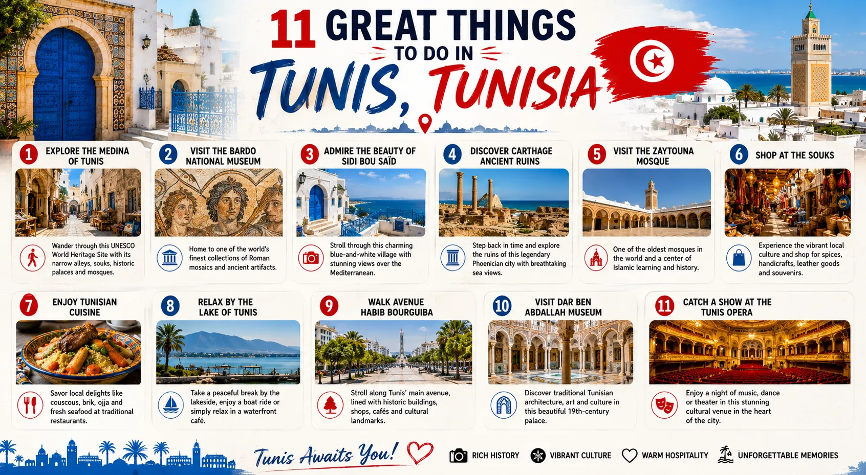 11 Incredible Things to Do in Tunis: A Local's Guide to Tunisia's Capital