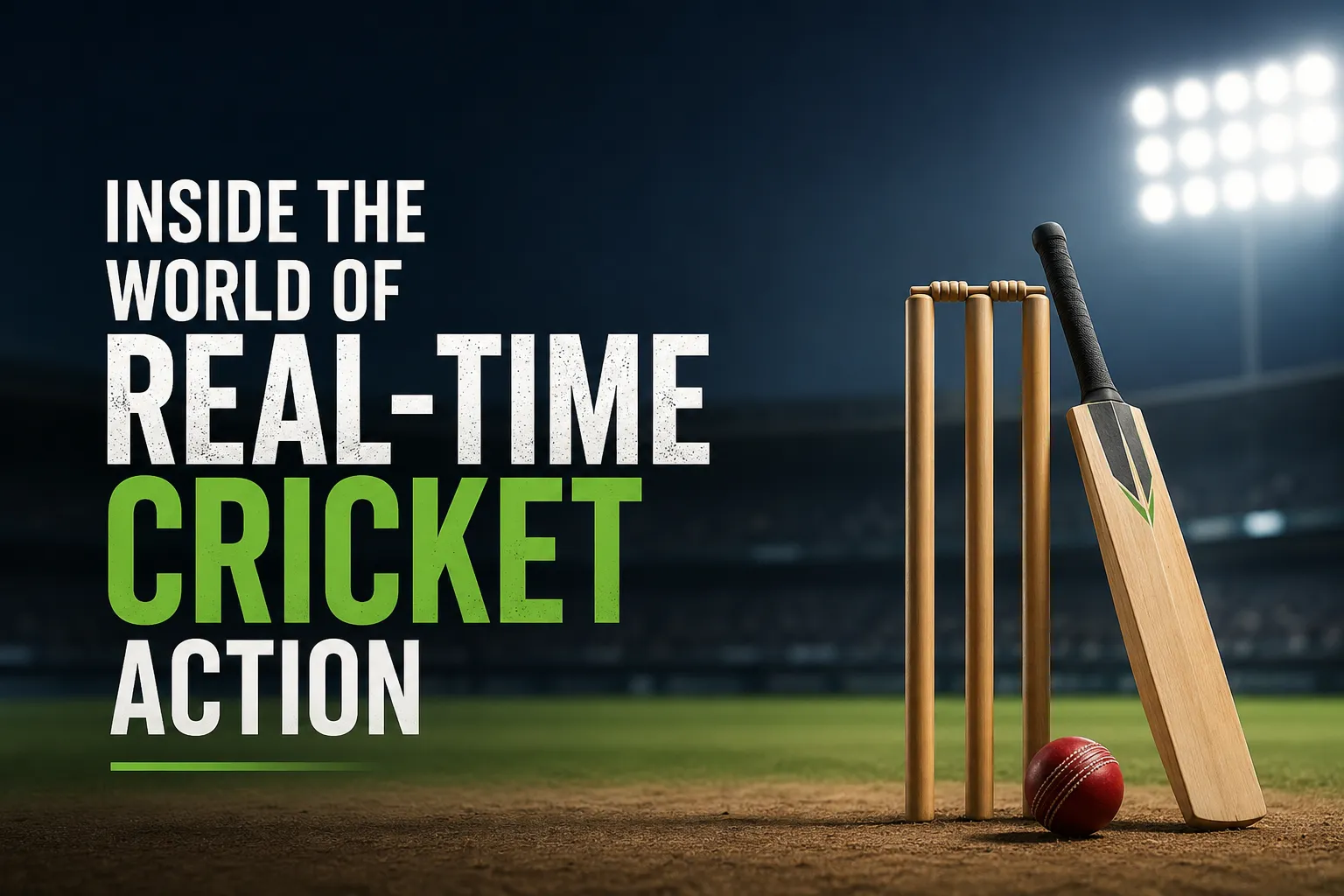 Inside the World of Real-Time Cricket Action