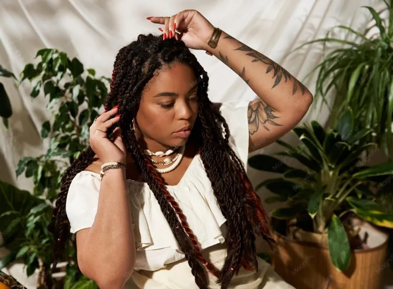 Water Deep Wave Feather Crochet Hair in 27-30 Color Blend for Soft and Voluminous Styles