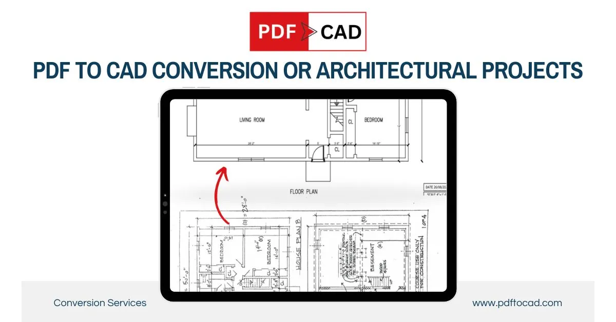 PDF to CAD Conversion for Architectural Projects in the USA