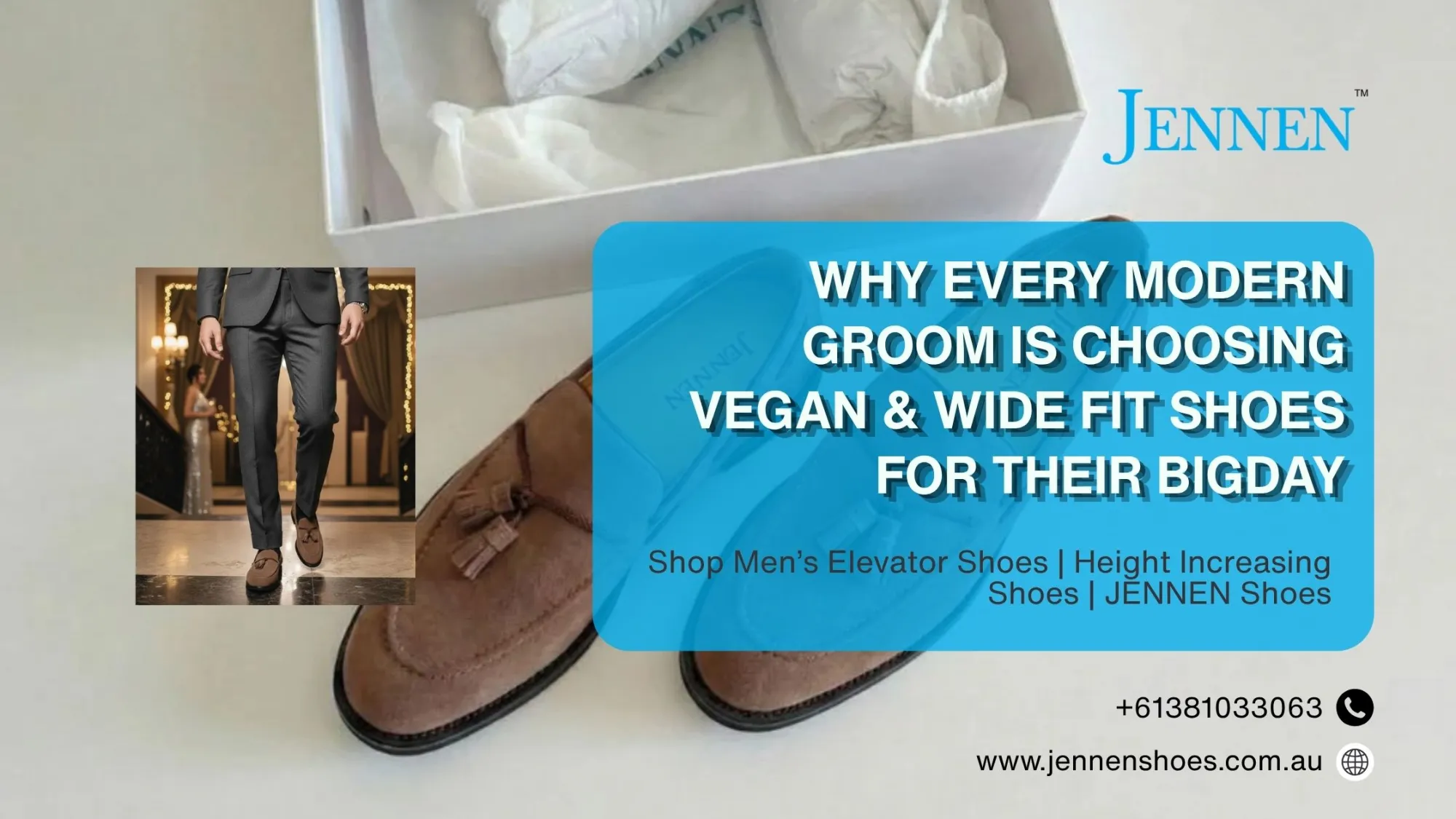 Why Every Modern Groom Is Choosing Vegan & Wide Fit Shoes for Their Big Day