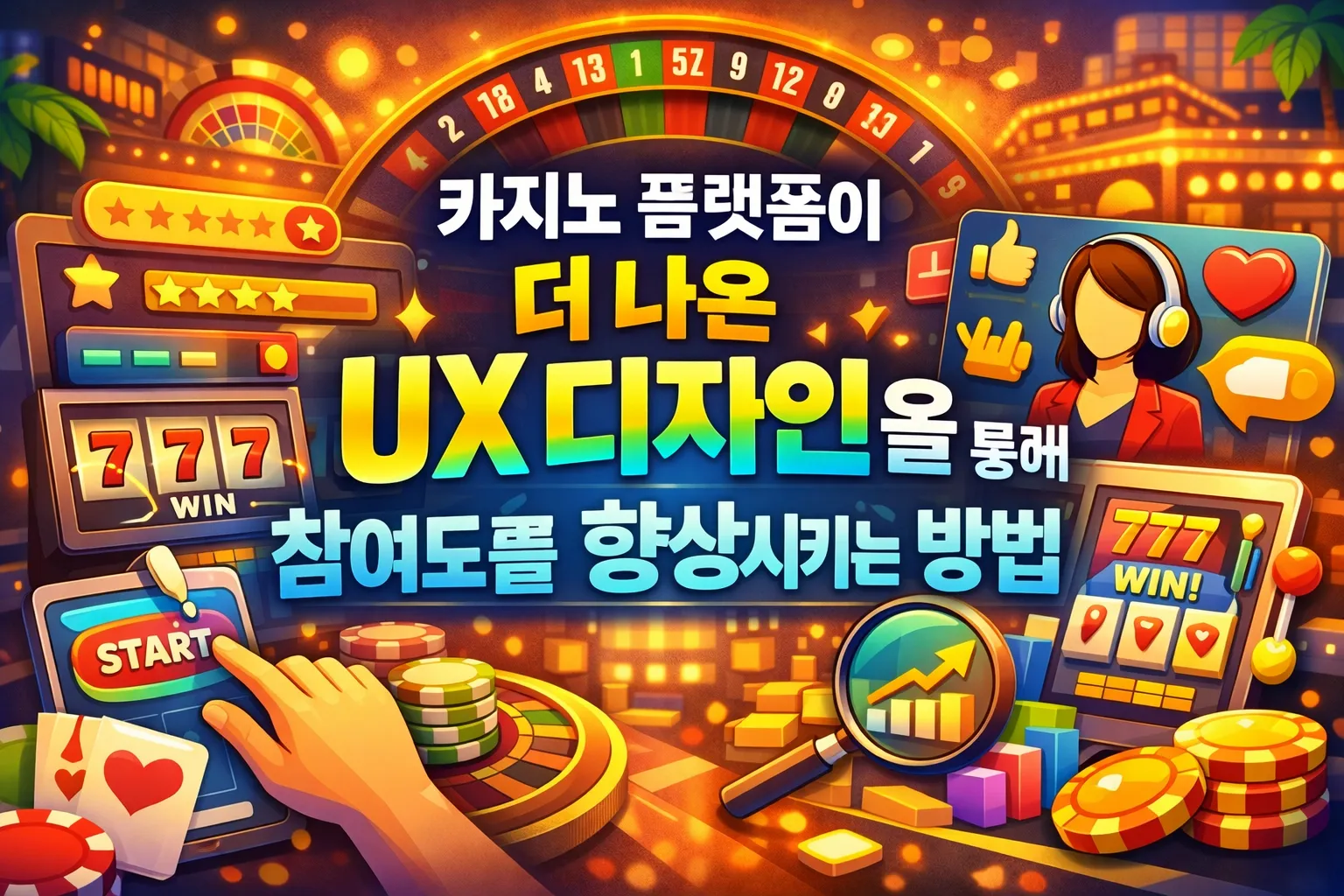 카지노 플랫폼이 더 나은 UX 디자인을 통해 참여도를 향상시키는 방법