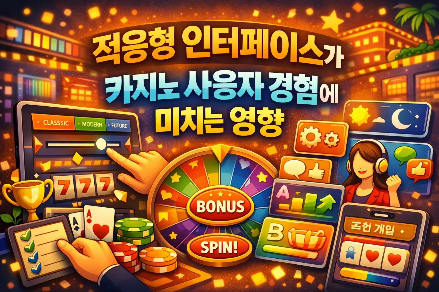 적응형 인터페이스가 카지노 사용자 경험에 미치는 영향