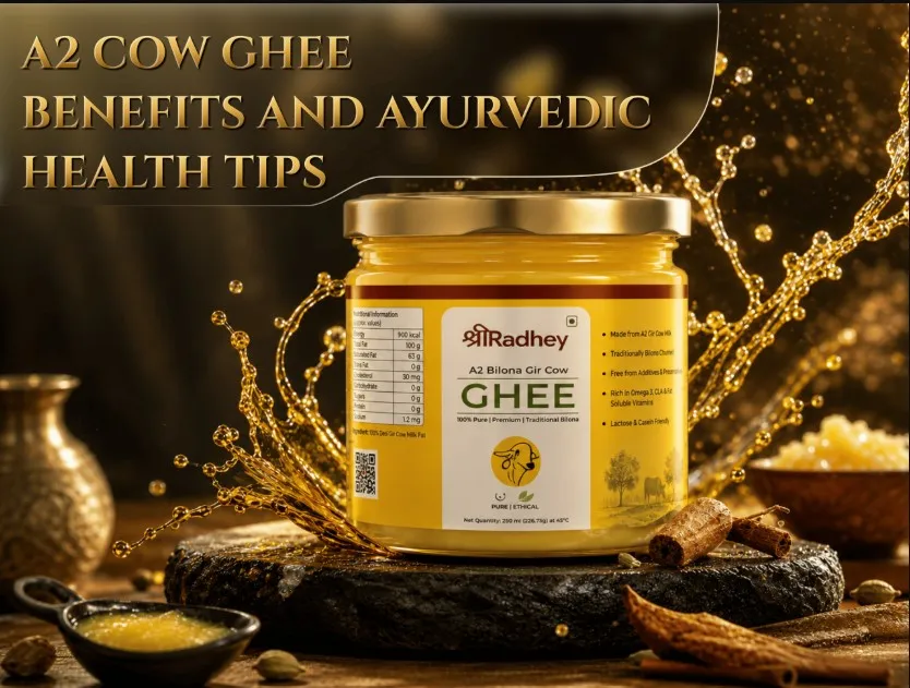 Health Benefits of A2 Cow Ghee in Ayurveda