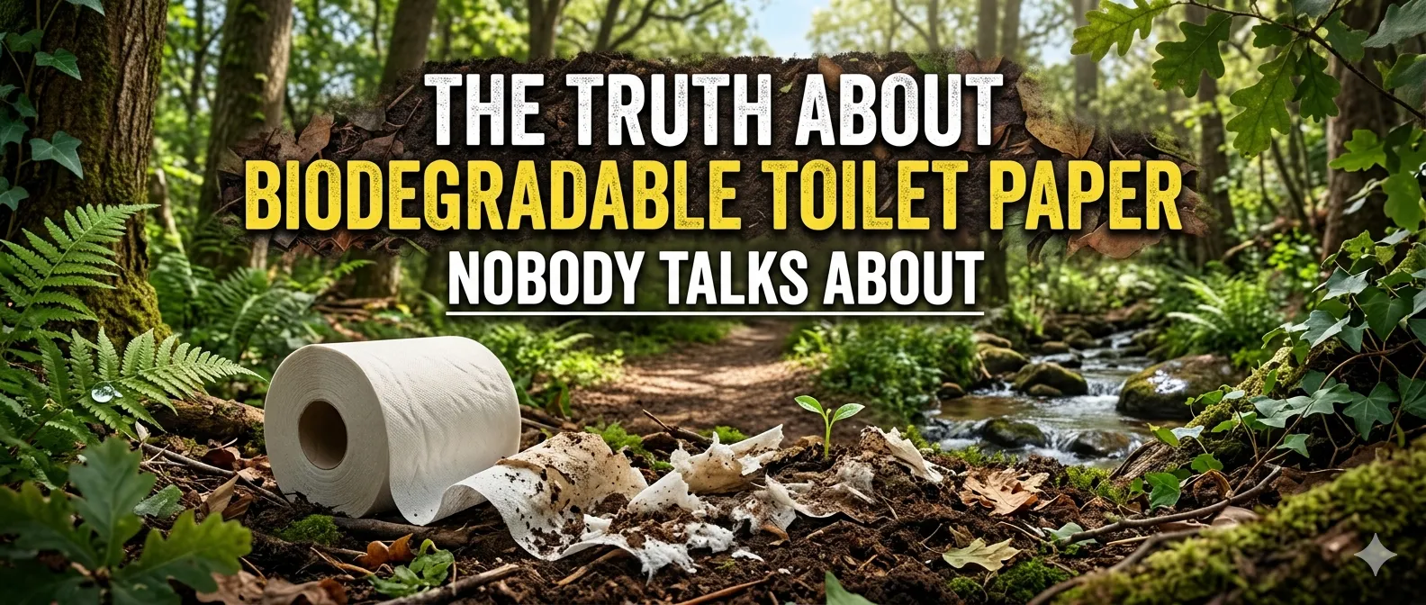 The Truth About Biodegradable Toilet Paper Nobody Talks About