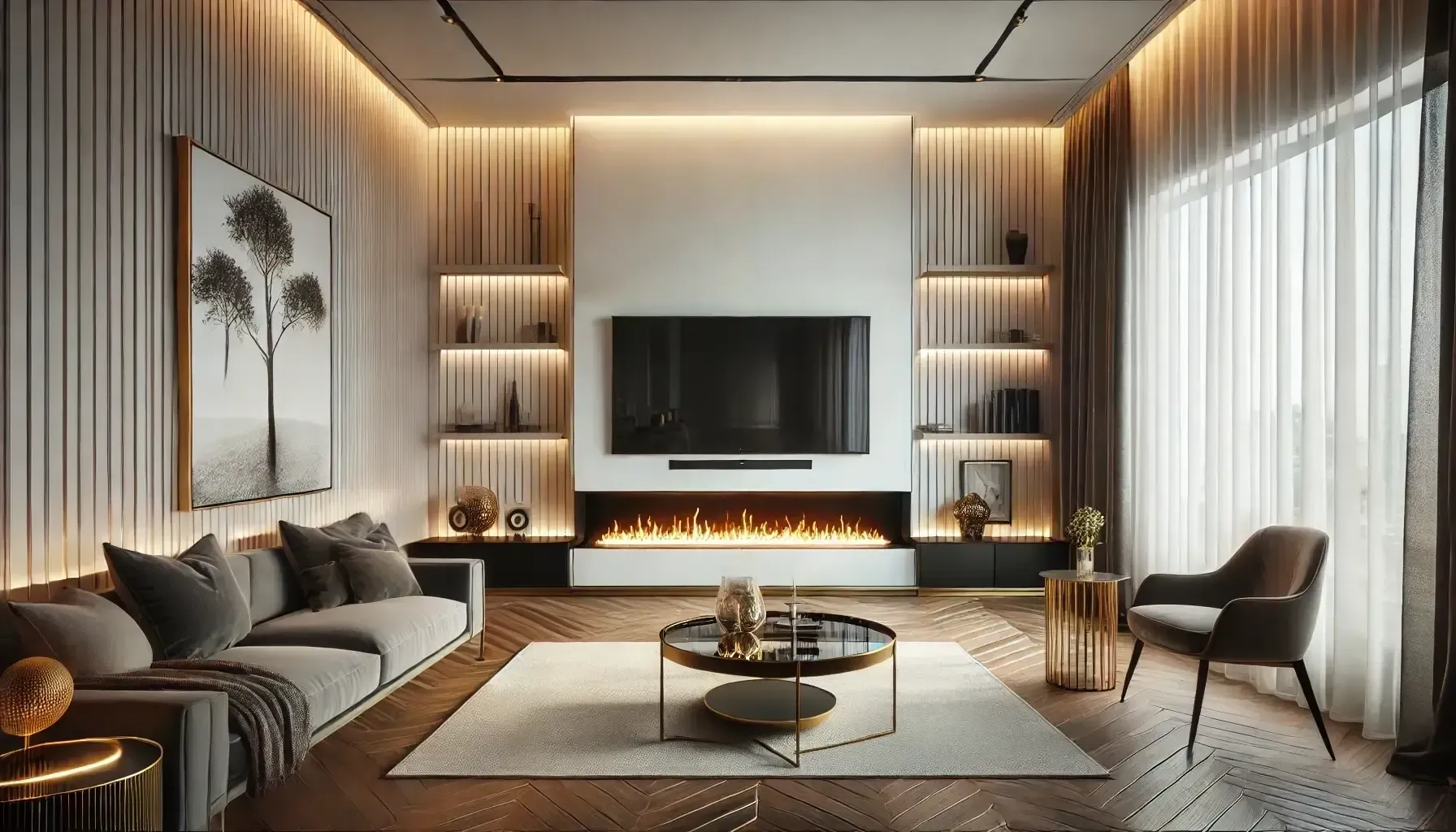 Cinewall op maat in Nederland voor een Luxe Woonkamer