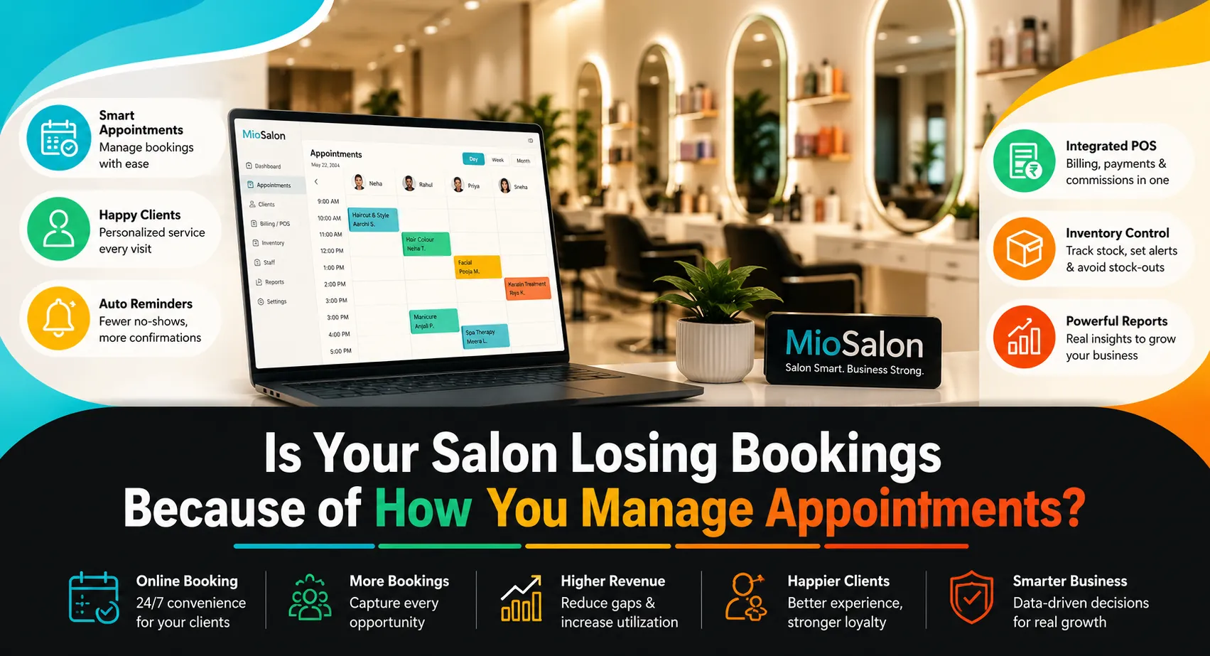 Is Your Salon Losing Bookings Because of How You Manage Appointments?
