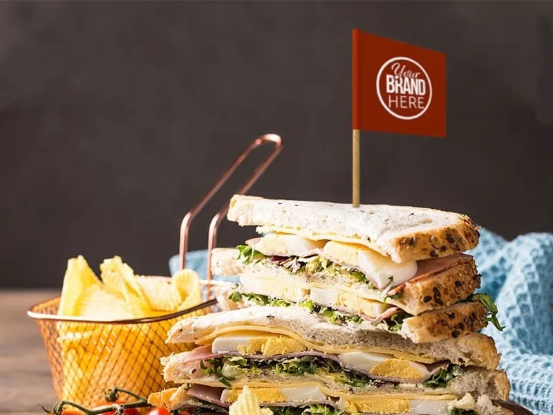 How do Eco-Friendly Flag Toothpicks for Sustainable Food Packaging make the food more attractive?