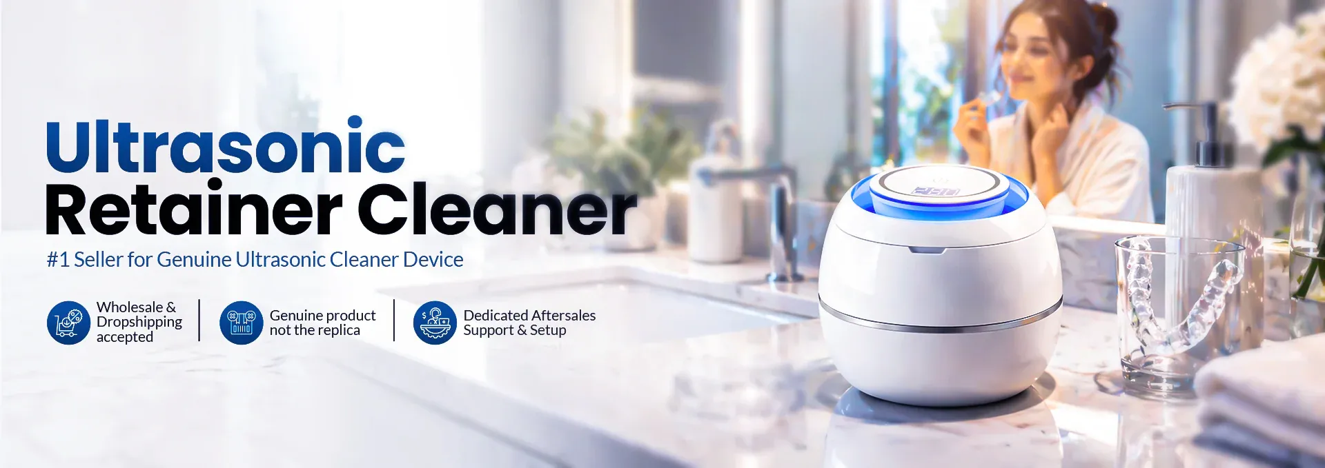 Sparkling Smiles Made Simple: Why the Ultrasonic Retainer Cleaner Official Solution Is Trending