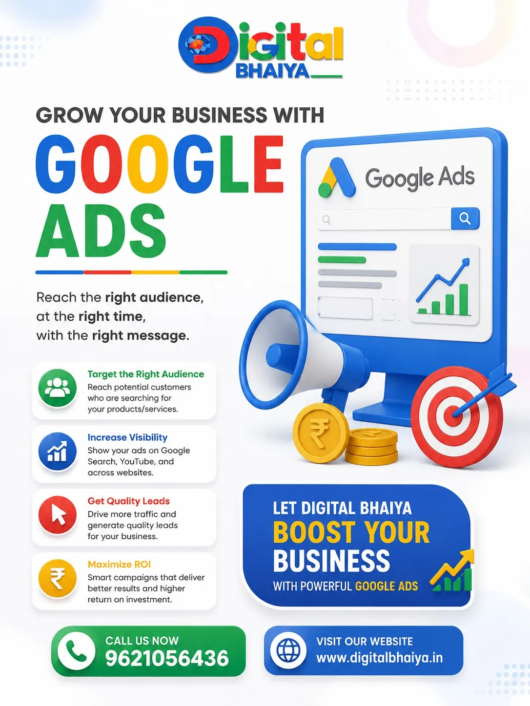 Google Ads Agency in Lucknow | Digital Bhaiya