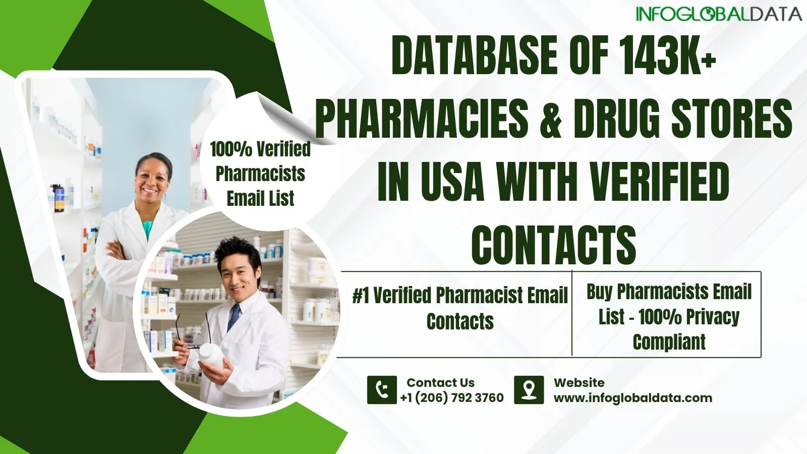 Why Pharma Marketers Trust InfoGlobalData for Accurate Pharmacist Email Lists