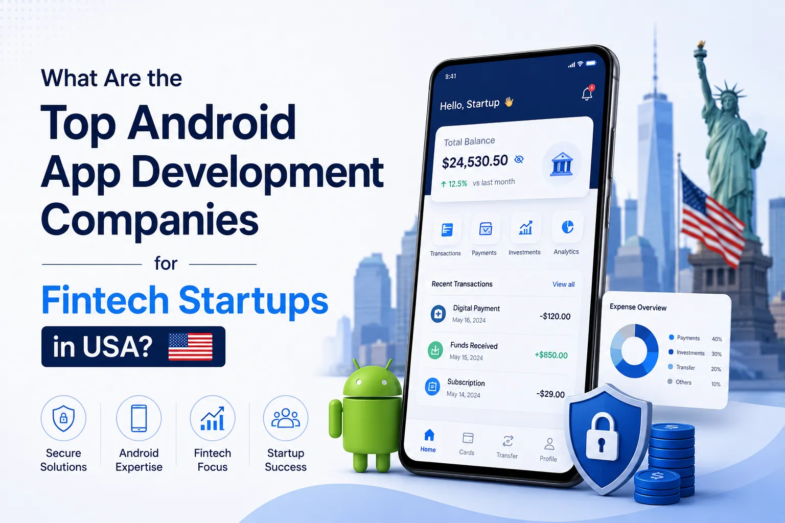 What is the Average Cost of Hiring an Android App Development Company in USA?