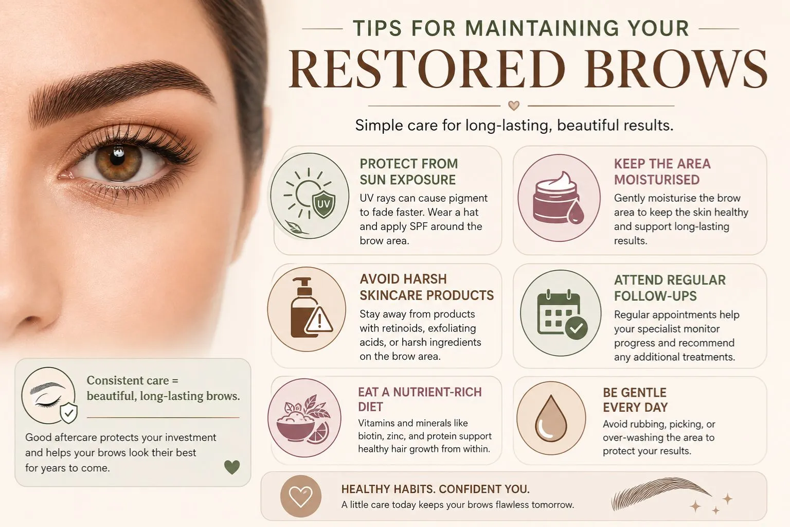 Complete Guide to Eyebrow Restoration for Natural Looking Brows