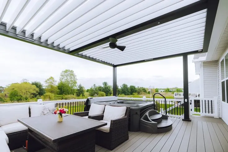 Motorized Pergola by ZappExteriors: Transform Your Outdoor Space with Style & Comfort
