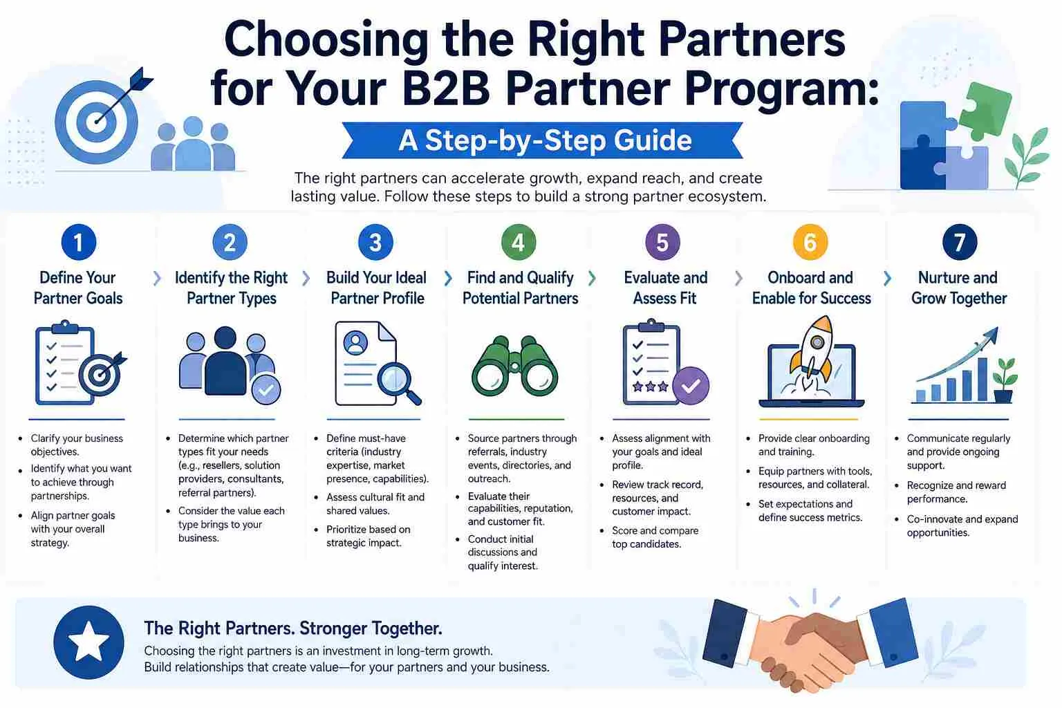 Choosing the Right Partners for Your B2B Partner Program: A Step-by-Step Guide